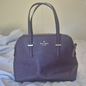 Kate Spade New York Cedar Street Maise Satchel Dark Purple